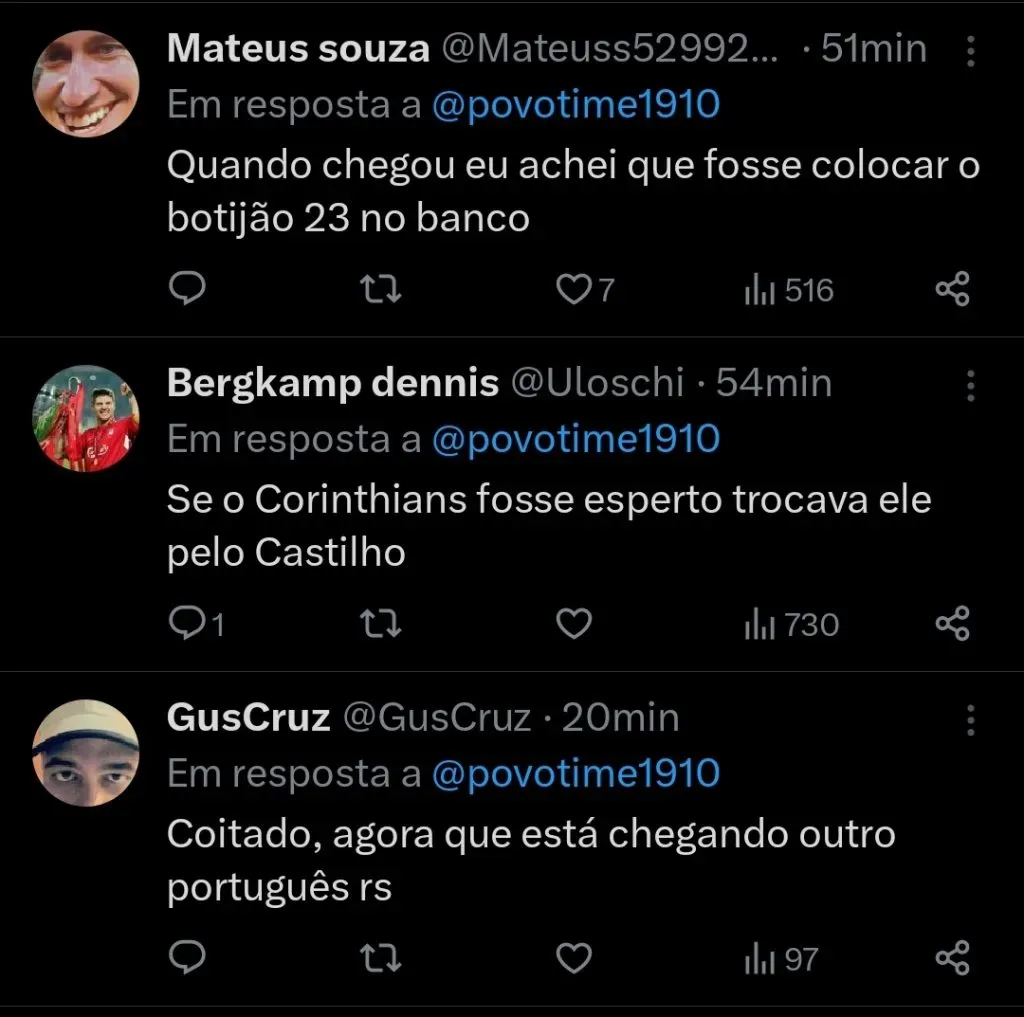 Repercussão via Twitter