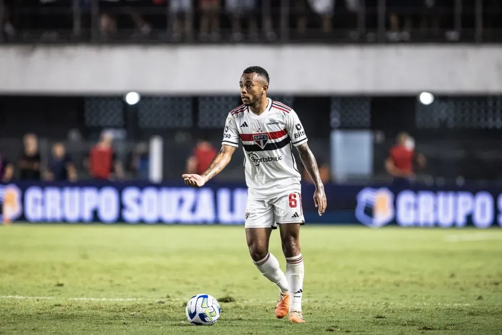 Welington, jogador do São Paulo. Foto: Abner Dourado/AGIF