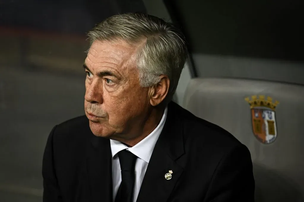 Carlo Ancelotti of Real Madrid(Photo by Octavio Passos/Getty Images)