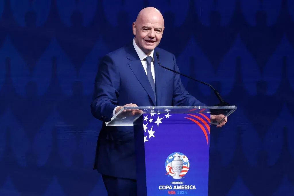 Gianni Infantino, President of FIFA, . (Photo by Eva Marie Uzcategui/Getty Images)