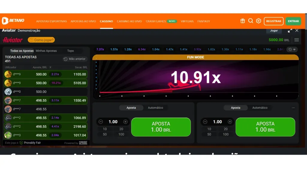 Aviator-Betano-como-jogar