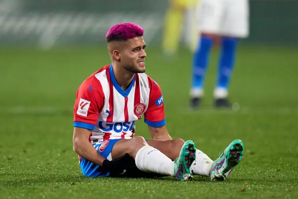 Yan é alvo merengue. (Photo by Alex Caparros/Getty Images)