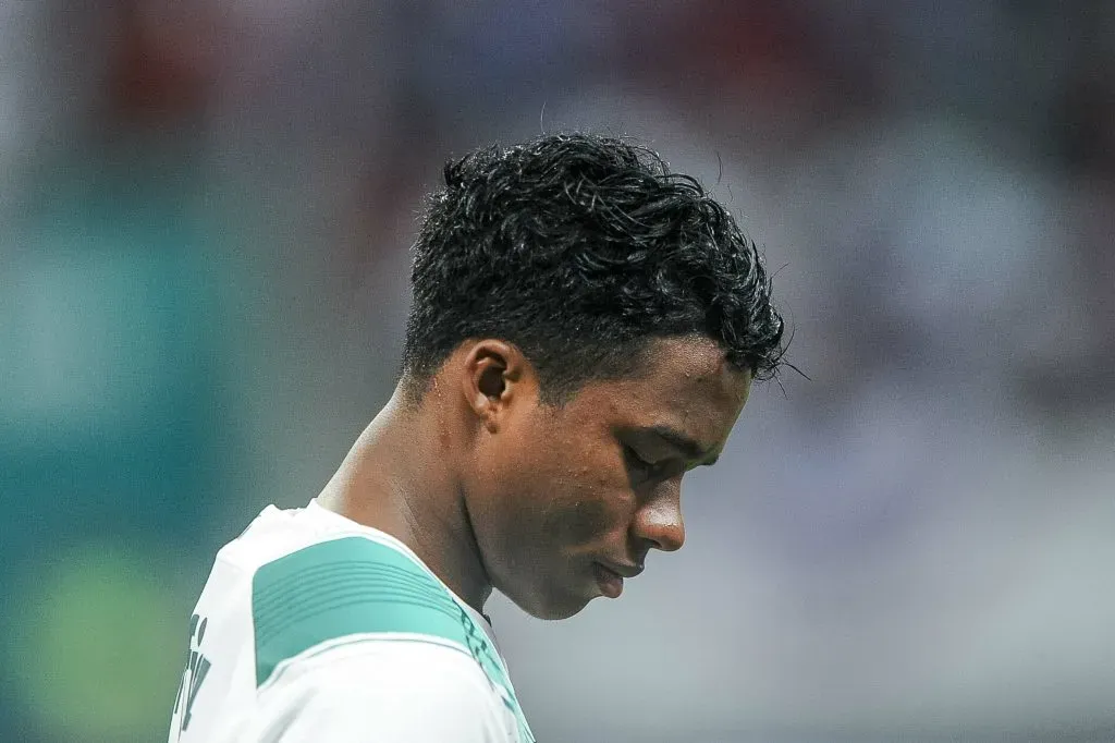 Endrick pelo Palmeiras. Foto: Jhony Pinho/AGIF