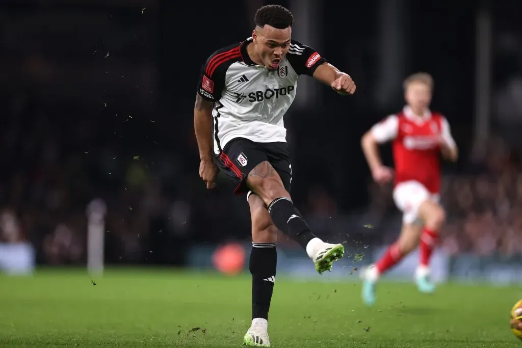 Muniz pelo Fulham. (Photo by Ryan Pierse/Getty Images)