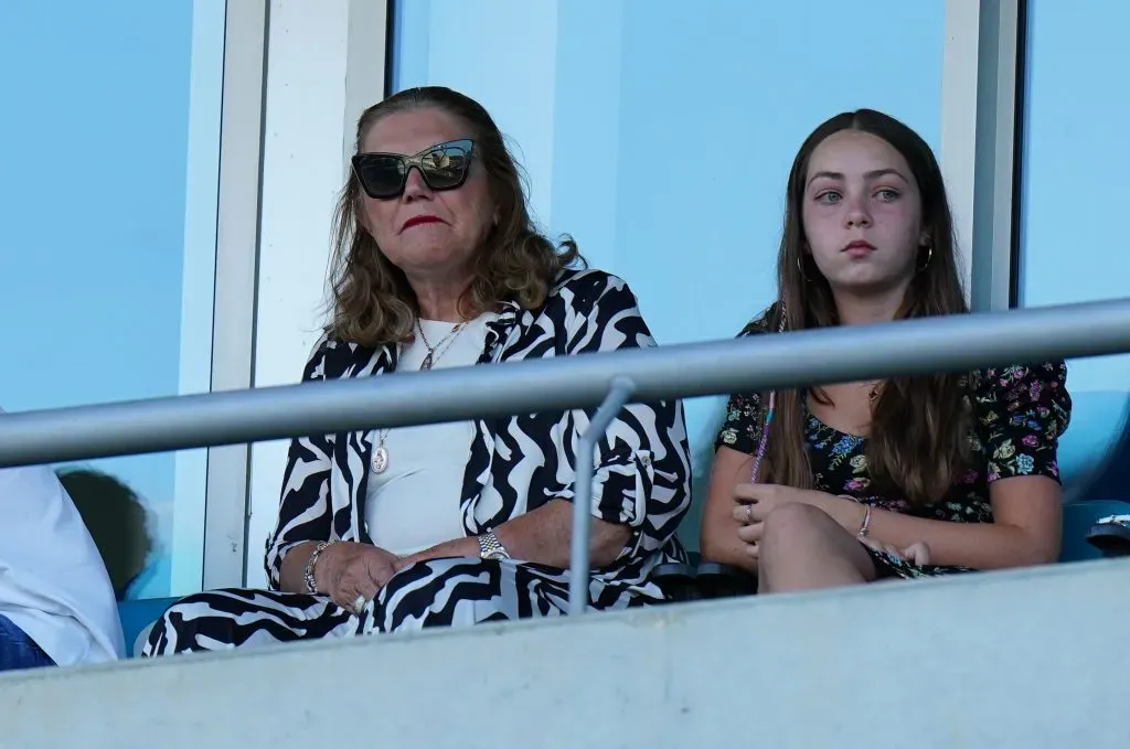 Cristiano Ronaldo’s mother Dolores Aveiro (Photo by Gualter Fatia/Getty Images)