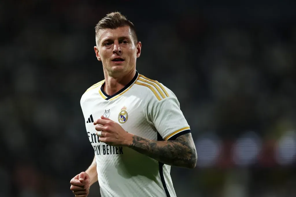 Toni Kroos of Real Madrid . (Photo by Yasser Bakhsh/Getty Images)