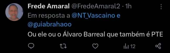 Repercussão via Twitter