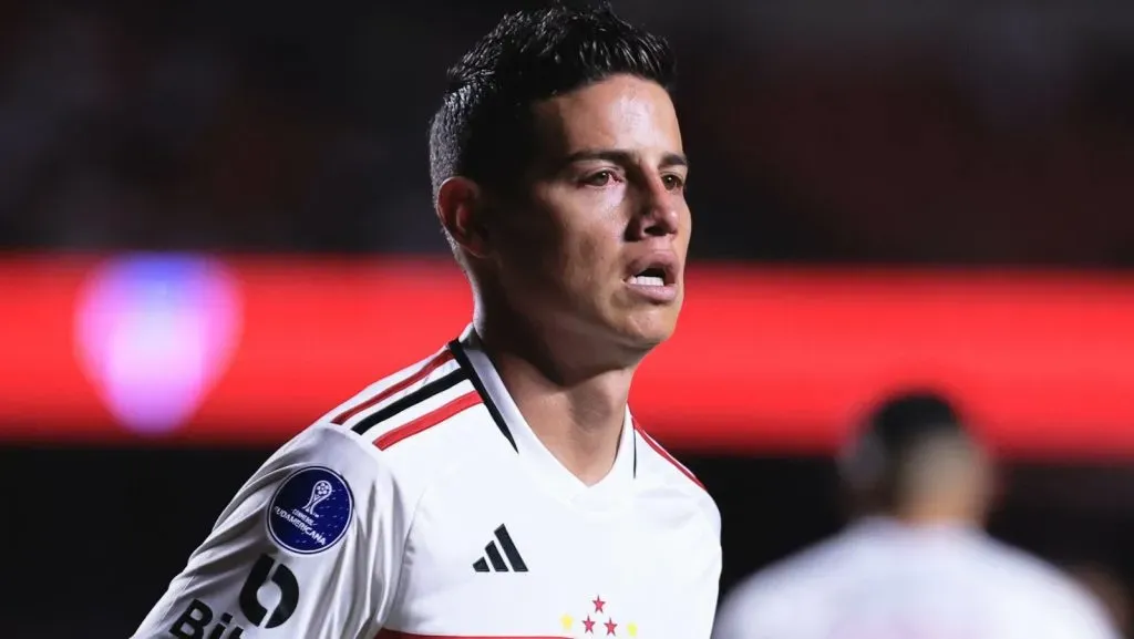 Destino de James Rodríguez deixa a torcida do São Paulo de queixo caído. Foto: Ettore Chiereguini/AGIF