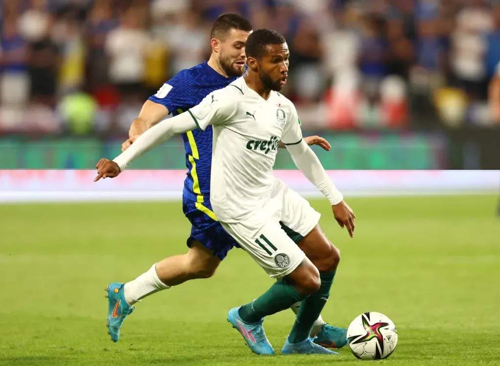 Wesley disputando o Mundial pelo Palmeiras (Photo by Francois Nel/Getty Images)