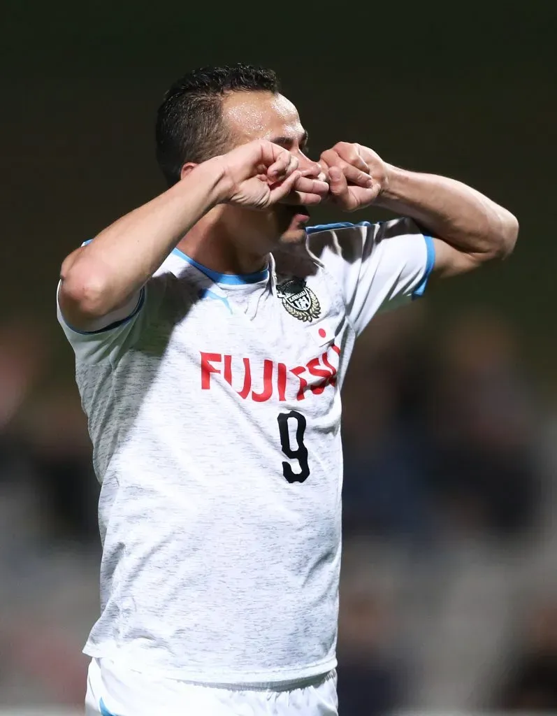 Leandro Damião na Ásia. Foto: Matt King/Getty Images