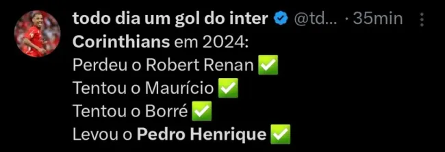 Repercussão via Twitter