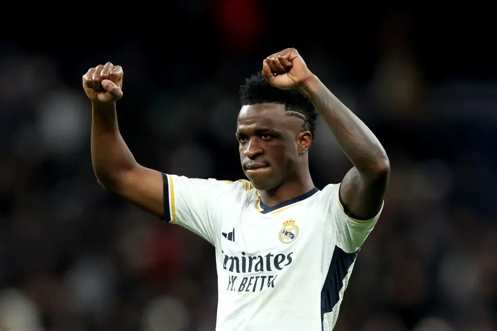 Vinicius Junior of Real Madrid  (Photo by Florencia Tan Jun/Getty Images)