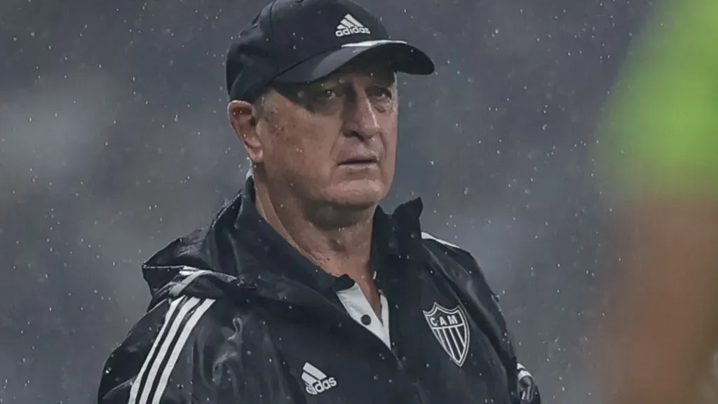 O técnico se manifestou em coletiva (Foto: Pedro Souza / Atlético / Divulgação)