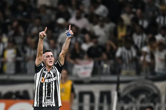 BELO HORIZONTE, BRAZIL - MAY 28: Cristian Pavon pelo Atlético-MG (Photo by Pedro Vilela/Getty Images)