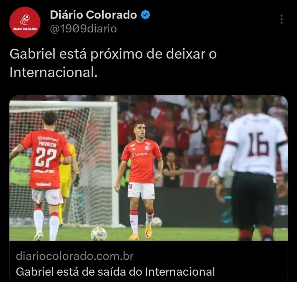Repercussão via Twitter