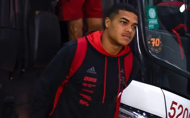 Igor Jesus está bem avaliado no Mengão (Foto: Marcelo Cortes/Flamengo/Divulgação)