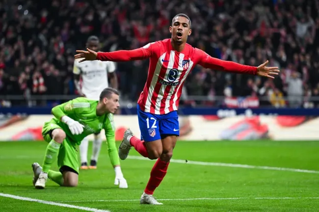 Samuel Lino of Atletico de Madrid (Photo by David Ramos/Getty Images)
