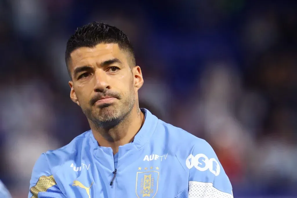 Luis Suarez of Uruguay (Photo by Marcos Brindicci/Getty Images)