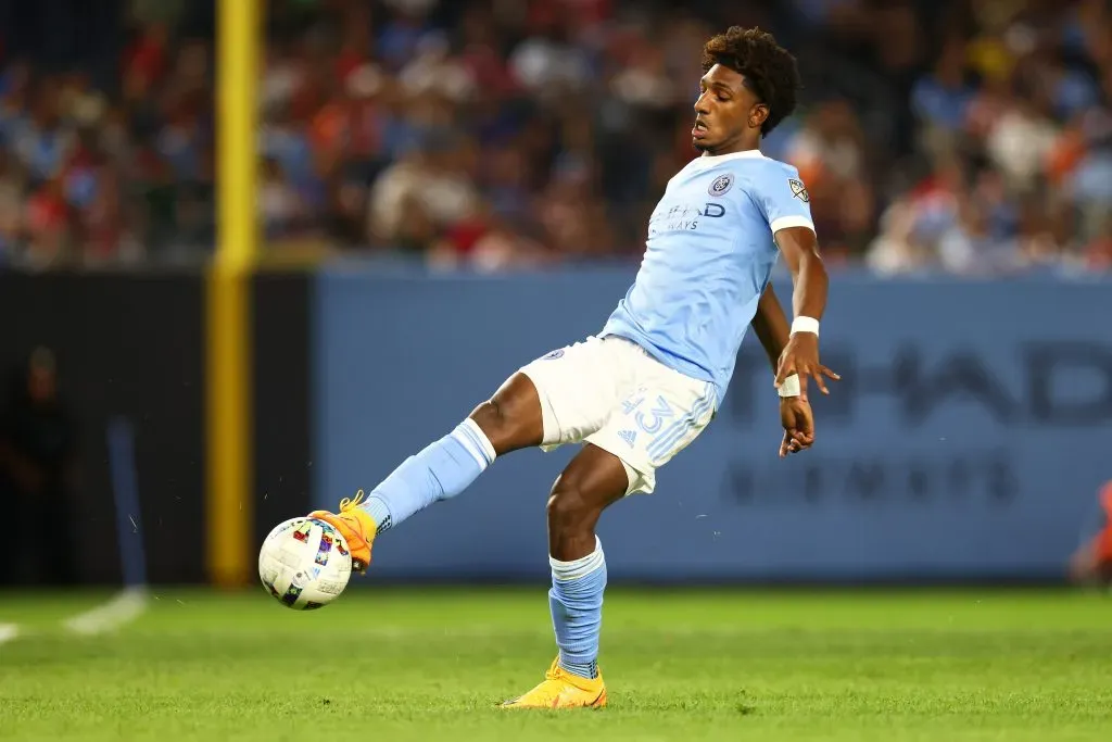 Atacante no duelo diante do Atlas (Photo by Mike Stobe/Getty Images)