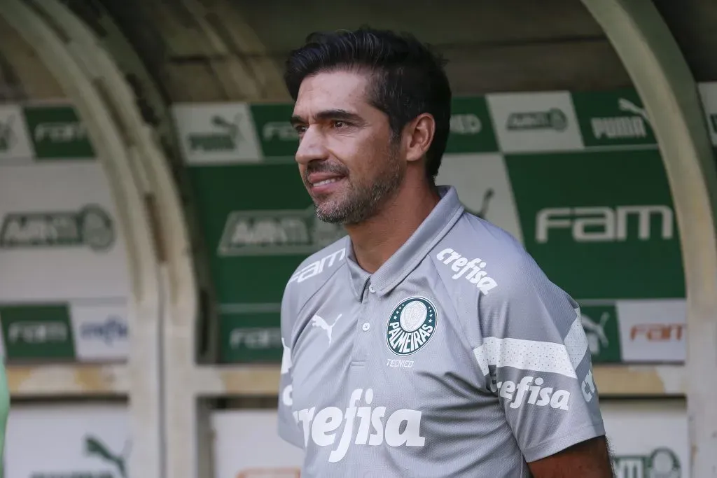 Abel Ferreira head coach of Palmeiras (Photo by Ricardo Moreira/Getty Images)
