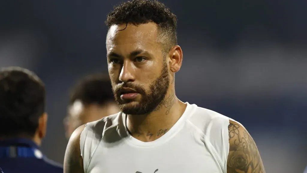 Neymar of Al Hilal  (Photo by Francois Nel/Getty Images)