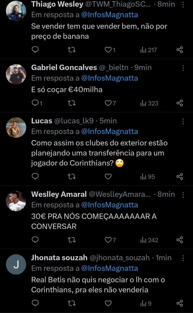 Repercussão via Twitter