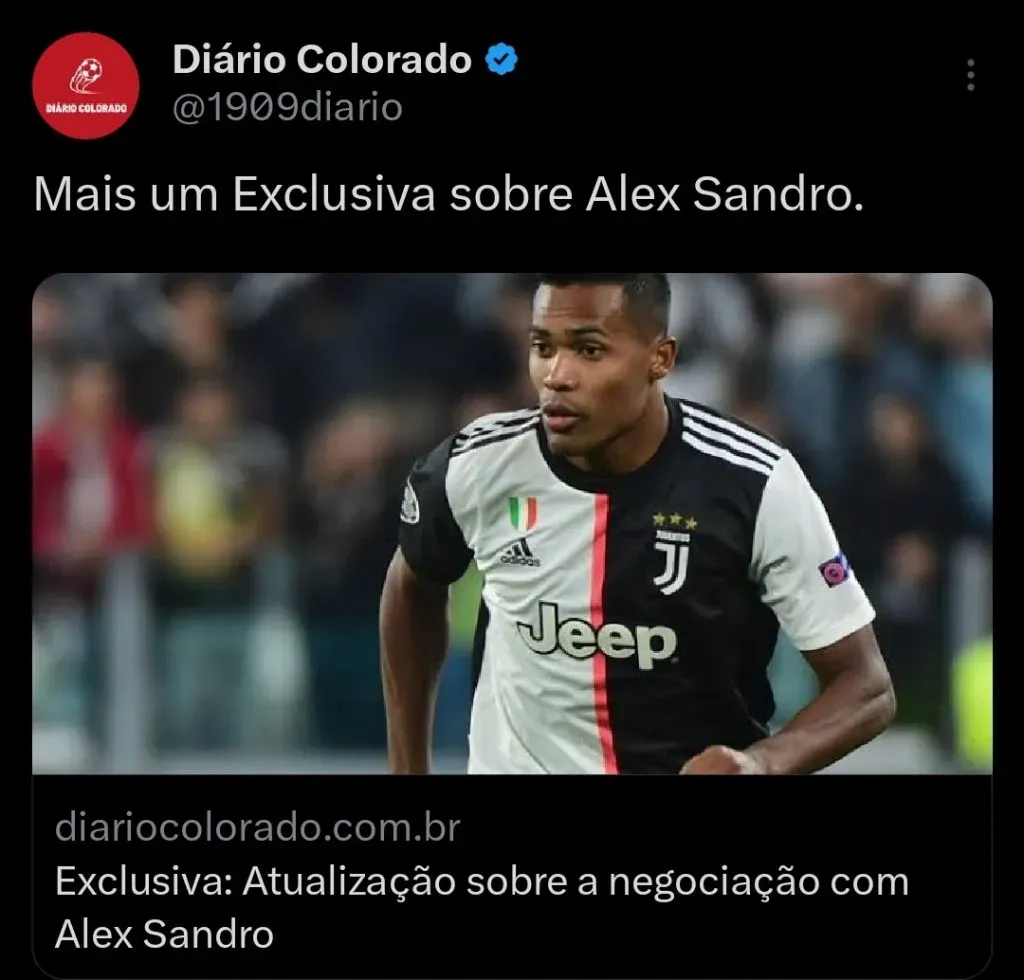 Repercussão via Twitter