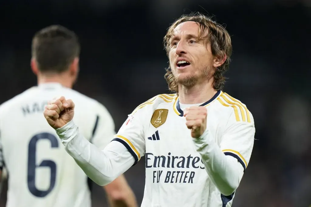 Modric teria acordo com o Al Nassr. (Photo by Angel Martinez/Getty Images)