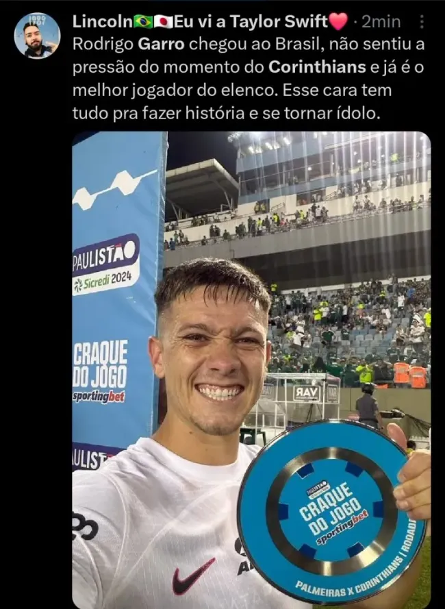 Repercussão via Twitter