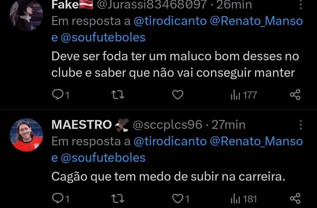 Repercussão via Twitter