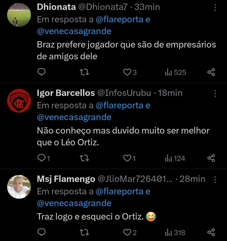 Repercussão via Twitter