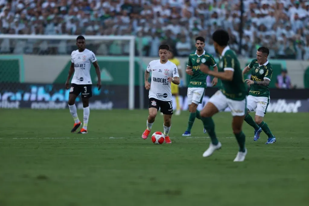 PALMEIRAS X CORINTHIANS . Foto: Leonardo Lima/AGIF