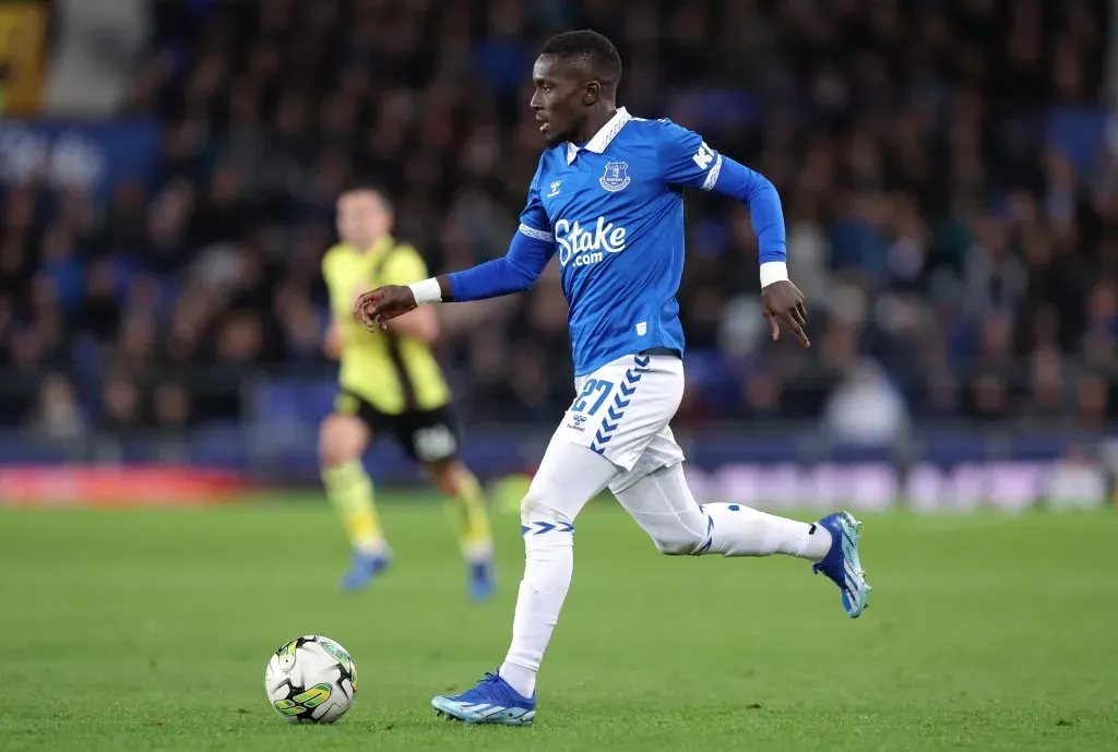Idrissa Gueye of Everton (Photo by Alex Livesey/Getty Images)
