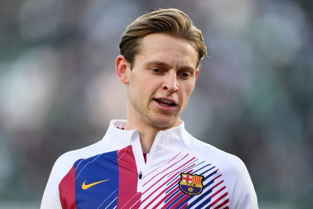 Frenkie de Jong of FC Barcelona  (Photo by David Ramos/Getty Images)