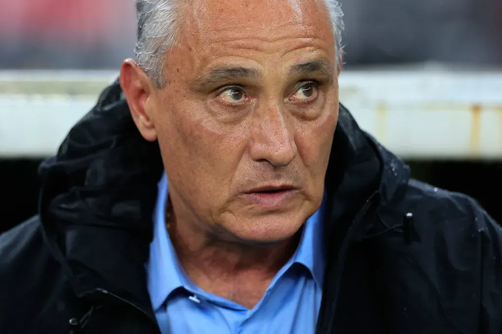 Tite no clássico diante do Vasco (Photo by Buda Mendes/Getty Images)