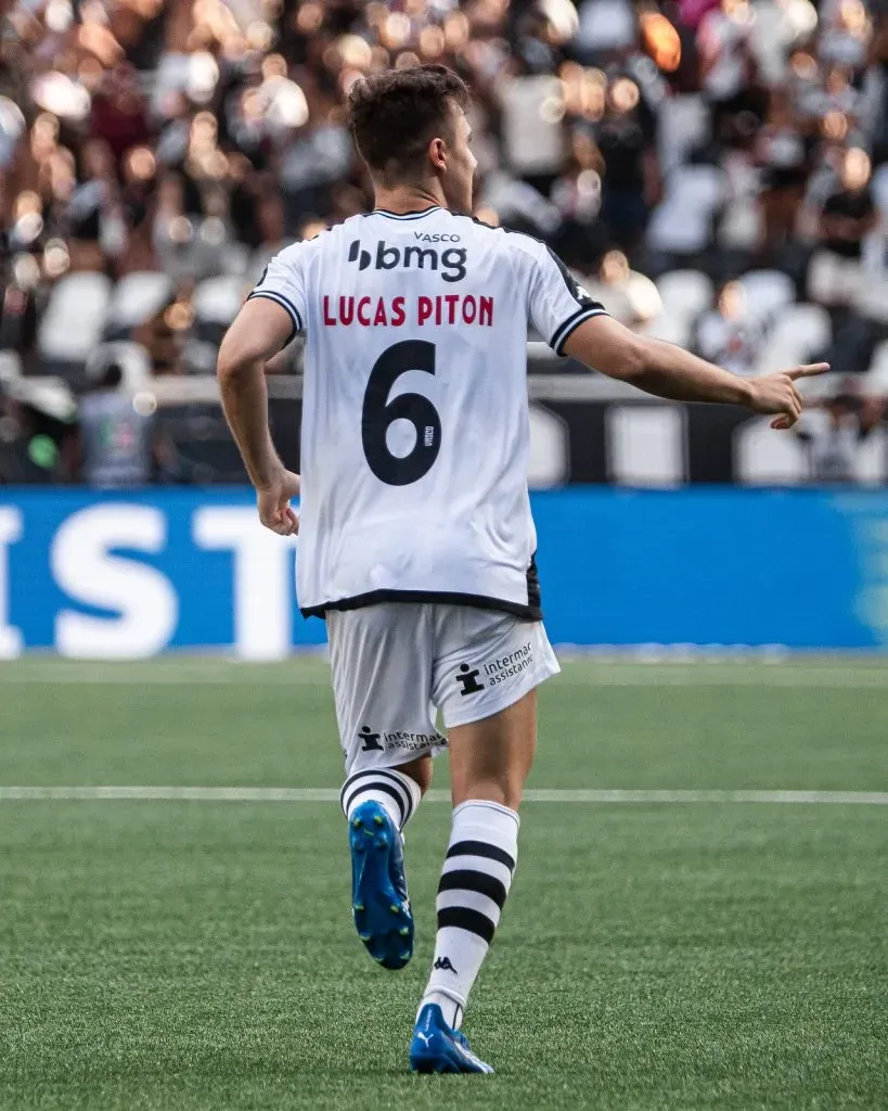 Lucas Piton em ação no Vasco da Gama. Foto: Leandro Amorim/Vasco