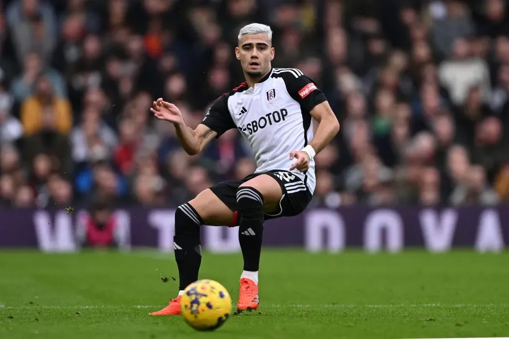 Andreas Pereira no Fulham. Foto: Mike Hewitt/Getty Images
