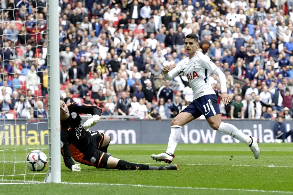 Lamela nos tempos de Tottenham. (Photo by Henry Browne/Getty Images)
