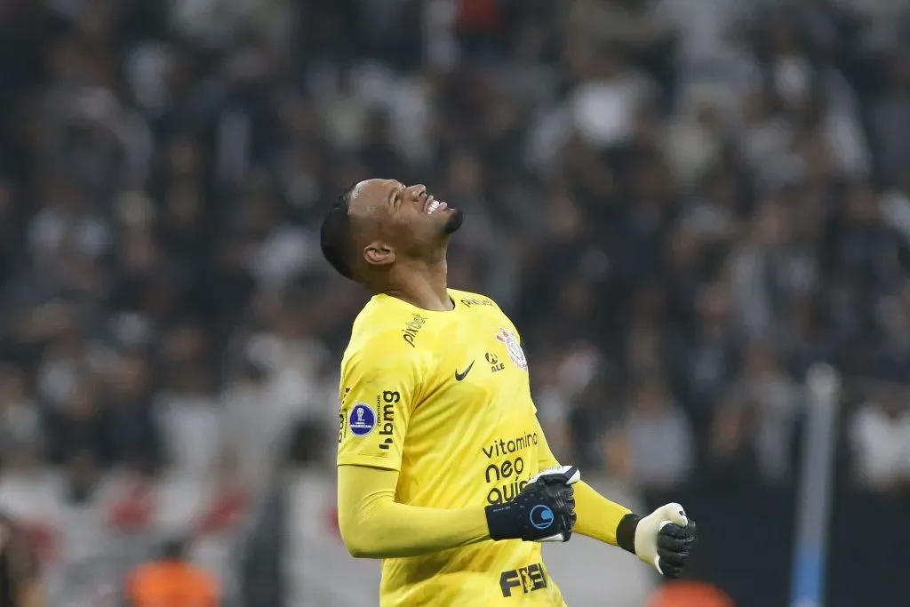 Carlos Miguel,goleiro do Corinthians (Photo by Miguel Schincariol/Getty Images)
