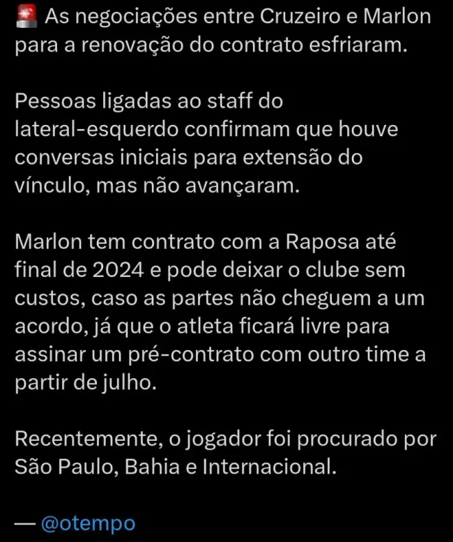 Repercussão via Twitter