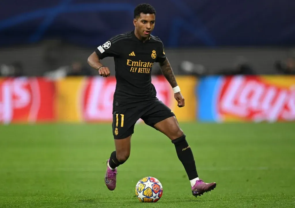 Rodrygo em ação pelo Real Madrid (Photo by Stuart Franklin/Getty Images)