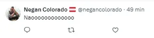 Torcedor do Internacional reage os nomes
