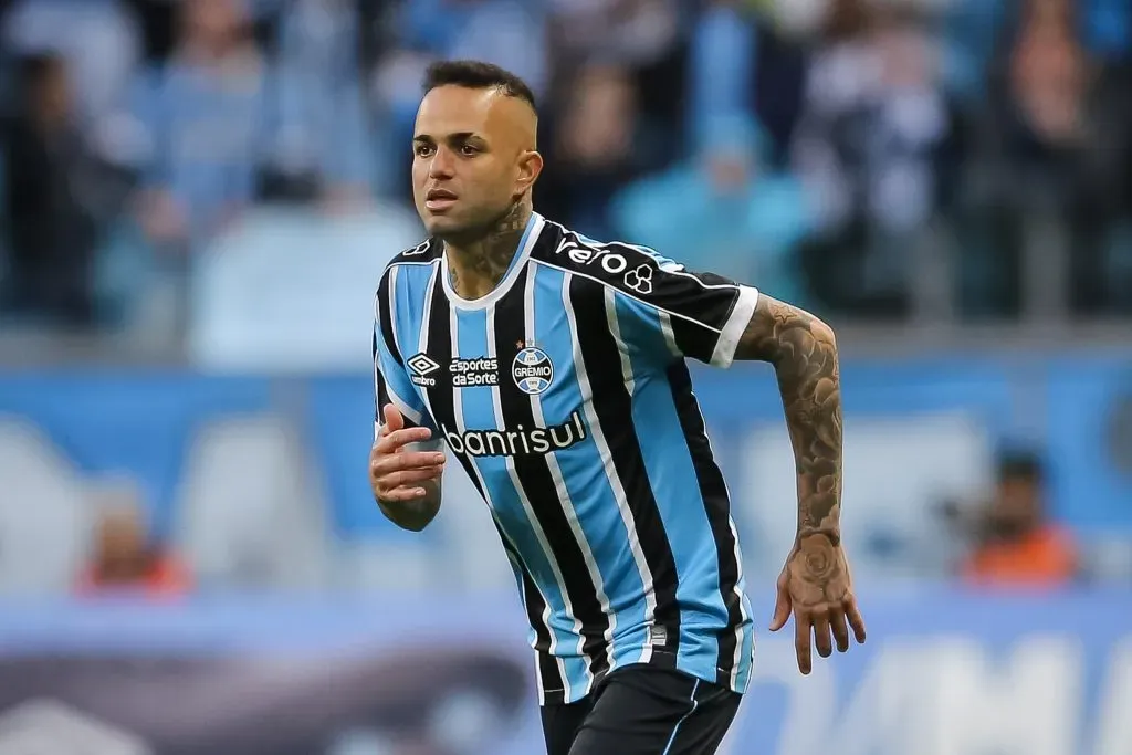 Luan em Porto Alegre pelo Grêmio. Foto: Pedro Tesch/Getty Images