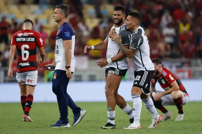 Hulk e Paulinho são os dois principais atacantes do Galo. (Photo by Buda Mendes/Getty Images)
