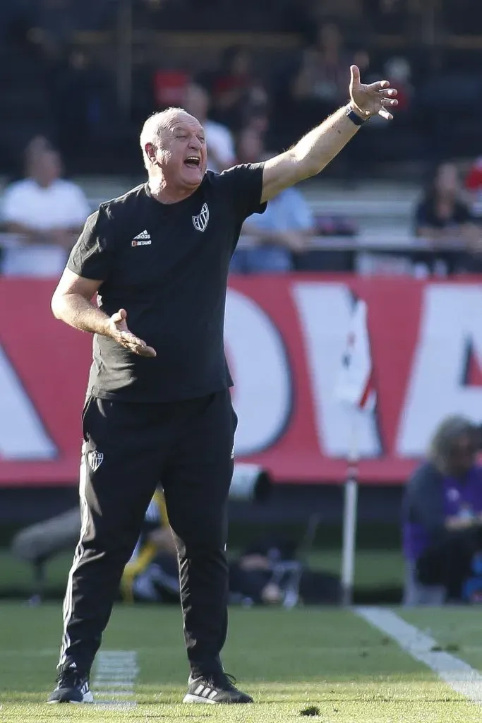 Atlético-MG tropeçou em 2 clássicos na temporada no comando de Felipão. Foto: Miguel Schincariol/Getty Images