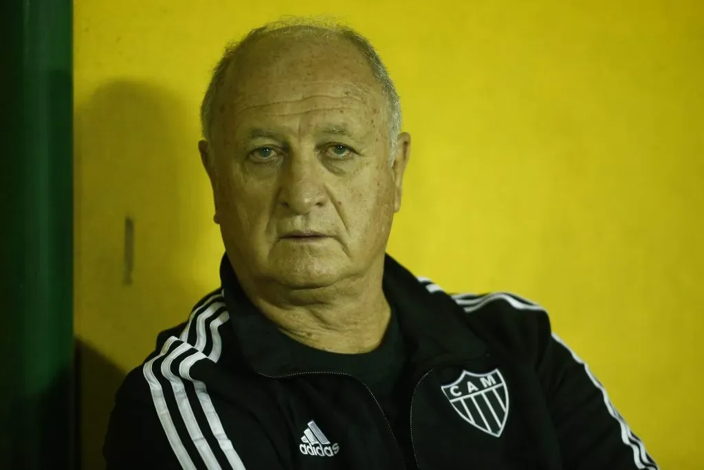 Felipão está no projeto do Atlético-MG. Foto: Wagner Meier/Getty Images