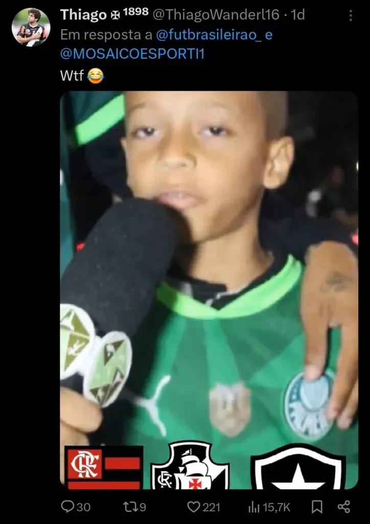 Repercussão via Twitter