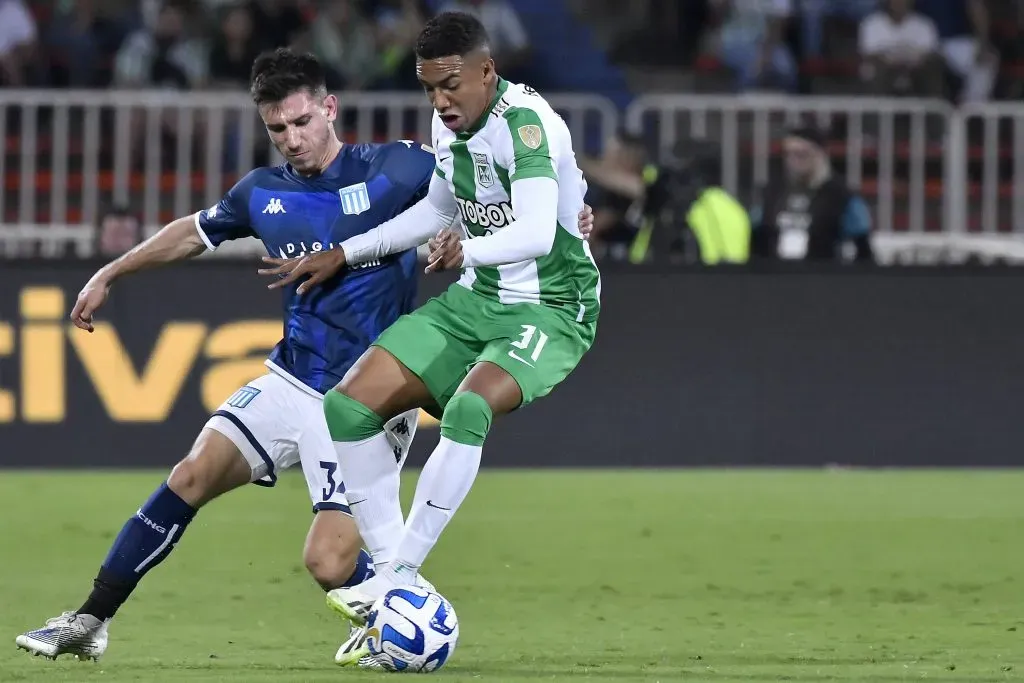 Palacios em ação pelo Atlético Nacional. (Photo by Gabriel Aponte/Getty Images)