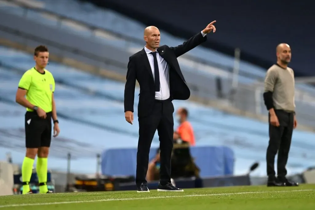 Zinedine Zidane, . (Photo by Shaun Botterill/Getty Images)