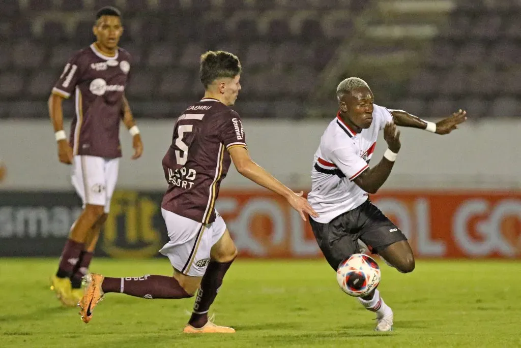 14/01/2024 - Copinha: São Paulo x Ferroviária | Foto: Célio Messias/São Paulo FC